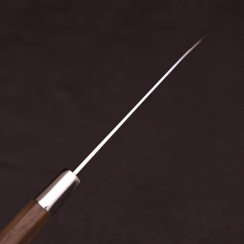 Petty Silver Steel #3 Kiku Manico Noce 135mm