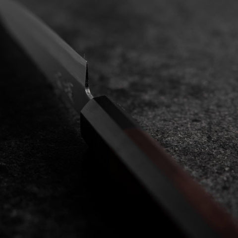 Petty Stainless Clad Blue Super Polished Shitan Handle 150mm
