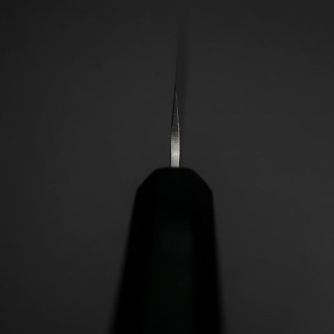 Petty Stainless Clad Blue Super Tsuchime Buffalo Ebony Handle 135mm