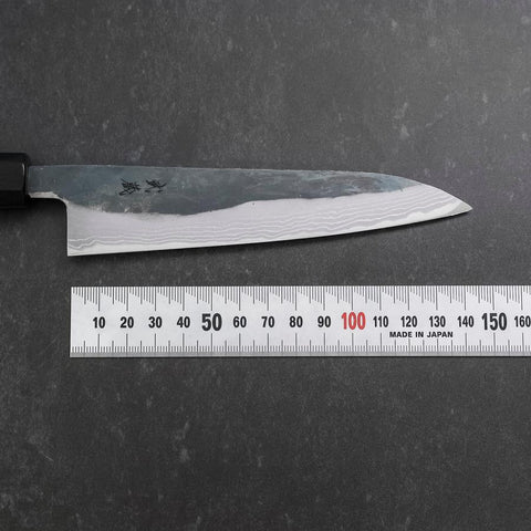 Petty V-Toku 2 Kurouchi Damascus Buffalo Ebony Handle 145mm