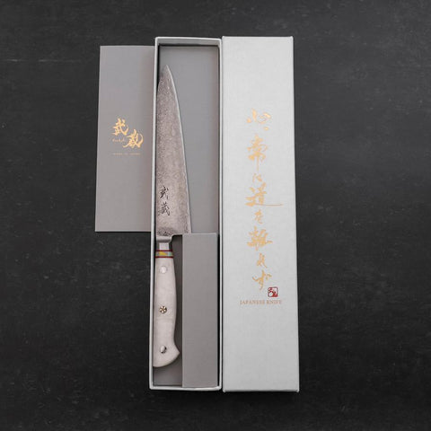 Petty VG-10 Damascus Artificial Stone Rainbow Handle 150mm