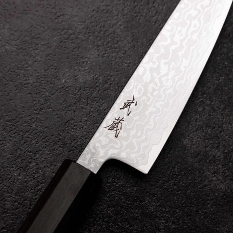 Petty VG-10 Damascus Ashwood Handle 130mm