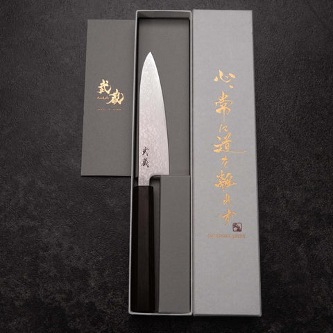 Petty VG-10 Damascus Ashwood Handle 130mm