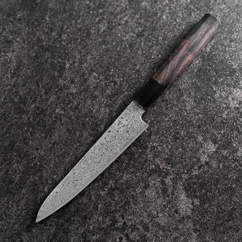 Petty VG-10 Damascus Buffalo Ebony Handle 150mm