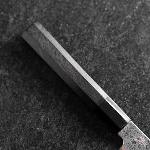 Petty VG-10 Damascus Buffalo Ebony Handle 150mm