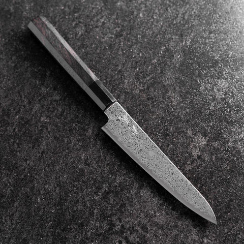 Petty VG-10 Damascus Buffalo Ebony Handle 150mm