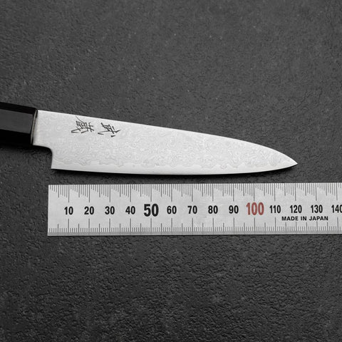 Petty VG-10 Damascus Ebony Handle 120mm