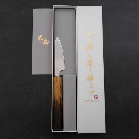 Petty VG-10 Damascus Yaki Urushi Handle 85mm