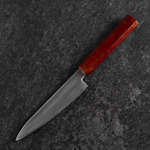 Petty VG-10 Damascus Yamanaka Red Urushi Handle 135mm