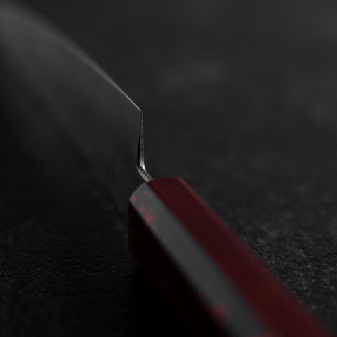 Petty VG-10 Damascus Yamanaka Red Urushi Handle 135mm
