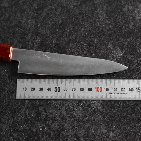 Petty VG-10 Damascus Yamanaka Red Urushi Handle 135mm