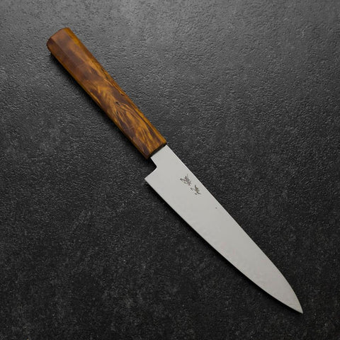 Petty VG-10 Damascus Yellow-Brown Birch Handle 150mm