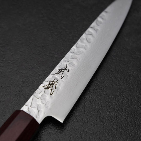 Petty VG-10 Miroir Tsuchime Damas Manche en Pakka 150mm