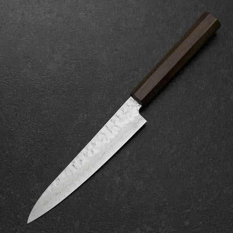 Petty VG-10 Tsuchime Damascus Ashwood Handle 150mm