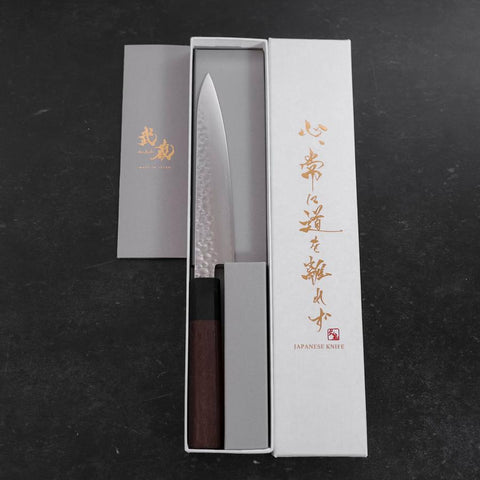 Petty VG-10 Tsuchime Damascus Shitan Handle 150mm