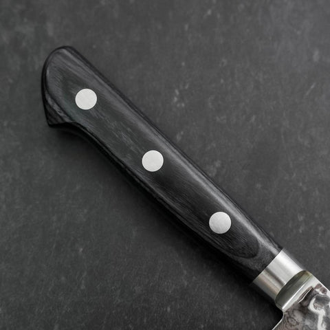 Petty VG-10 Tsuchime Damascus Western-Blue Handle 135mm