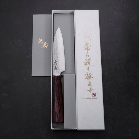 Petty VG-10 Tsuchime Oval Mahogany Handle 120mm