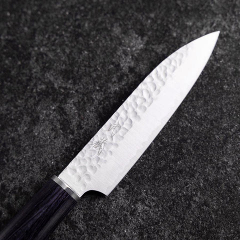 Petty VG-10 Tsuchime Oval Purple Handle 120mm