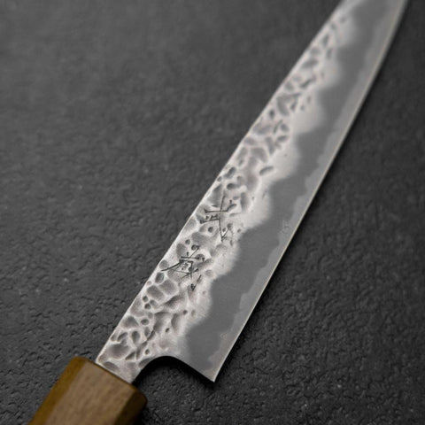 Petty White Steel #1 Tsuchime Oak Handle 140mm