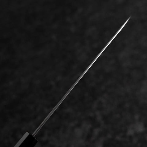 Petty White Steel #2 Kurouchi Buffalo Ebony Handle 160mm