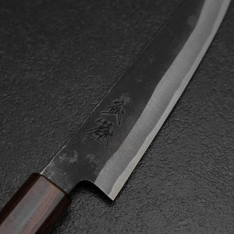 Petty White Steel #2 Kurouchi Zelkova Handle 150mm