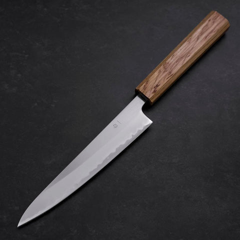 Petty White Steel #1 Polished Oak Handle 150mm