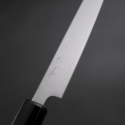 Petty ZA-18 Damascus Buffalo Magnolia Handle 150mm