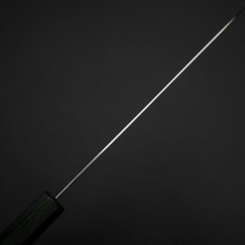 Petty ZA-18 Damascus Green Urushi Handle 150mm