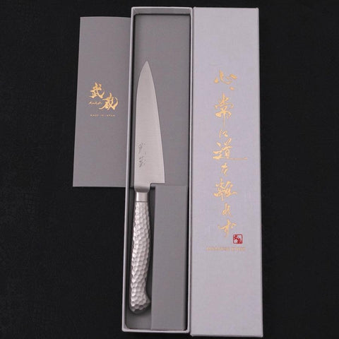 Petty Knife VG-5 Polished Western Handle 120mm