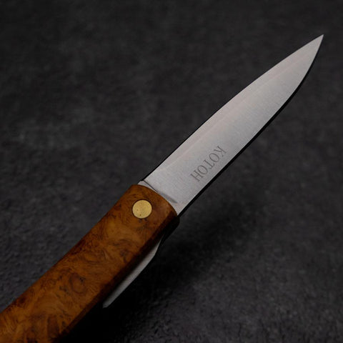 Pocket Knife VG-10 Karin 60mm with Leather Sheath