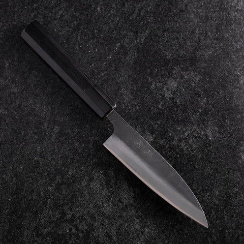Sabaki White Steel #2 Kurouchi Buffalo Ebony Handle 140mm