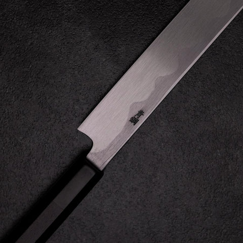 Sakimaru Takohiki Blue Steel #2 Kasumi Buffalo Ebony Handle 300mm
