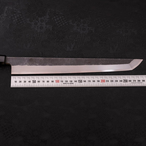 Sakimaru Takohiki Blue Steel #2 Kurouchi Buffalo Wenge Handle 300mm