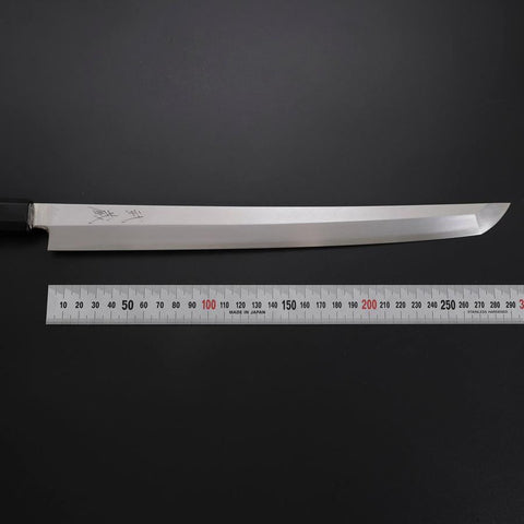 Sakimaru Takohiki Silver Steel #3 Kasumi Buffalo Ebony Handle 300mm