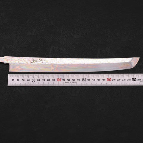 Sakimaru Takohiki Silver Steel #3 Nichel Damasco 270mm