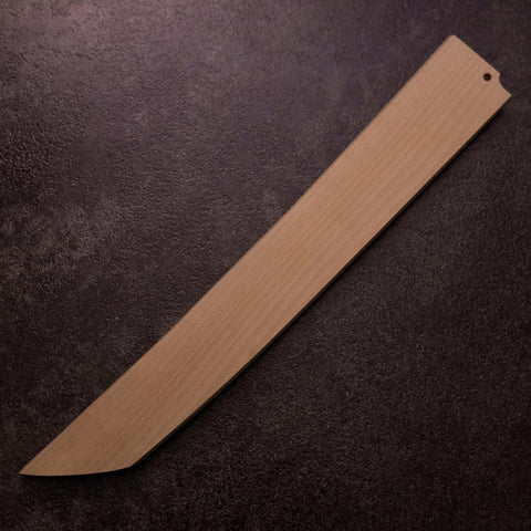 Sakimaru Takohiki White Steel #2 Moon-Fuji Water Honyaki Buffalo Ebony Handle 270mm with Magnolia Sheath