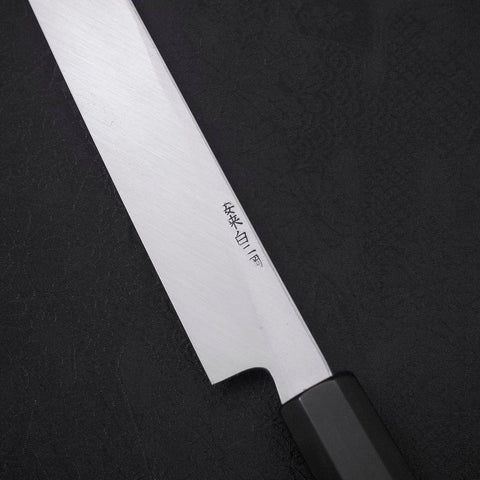 Sakimaru Takohiki White Steel #2 Kasumi Buffalo Ebony Handle 270mm