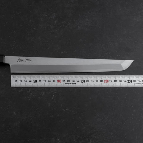 Sakimaru Takohiki White Steel #2 Kasumi Buffalo Teak Handle 270mm