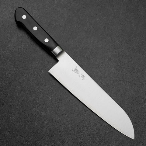 Santoku 440C Polished Western Handle 180mm