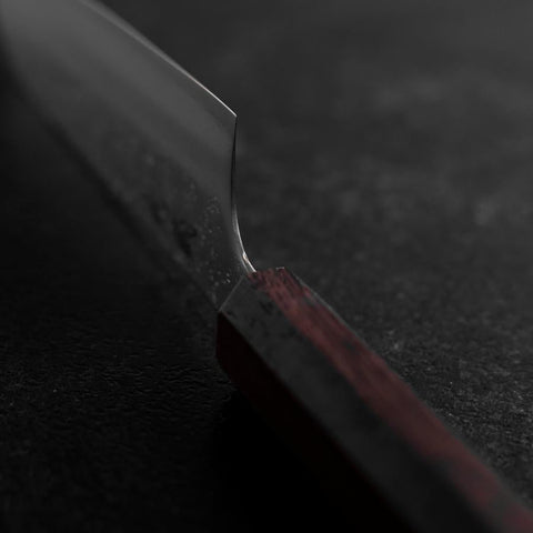 Santoku AUS-10 Nashiji Damasco Mango de Wengué 165mm