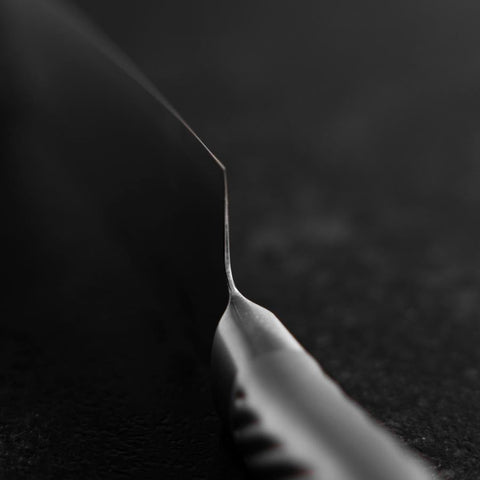 Santoku AUS-10 Polished All-Stainless Handle 165mm