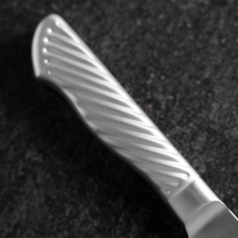 Santoku AUS-10 Polished All-Stainless Handle 165mm