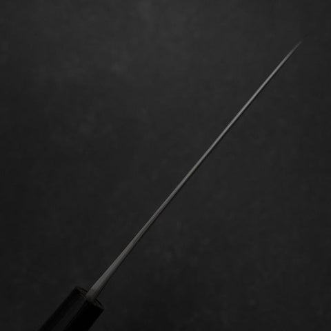 Santoku Blue Steel #2 Nashiji Stainless Yew Handle 165mm