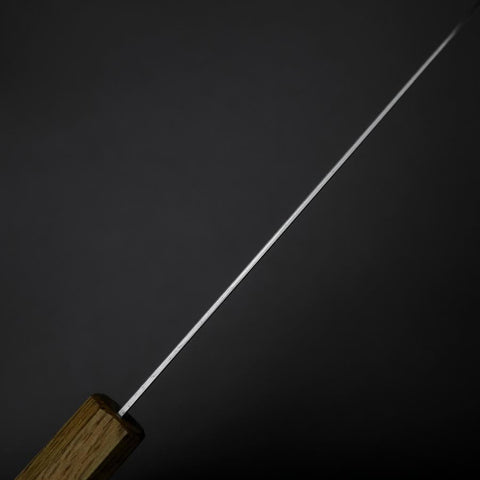 Santoku Blue Super Polished Yaki Urushi Handle 165mm
