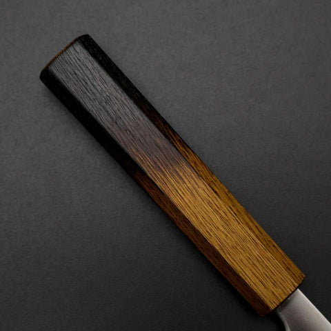 Santoku Blue Super Polished Yaki Urushi Handle 165mm
