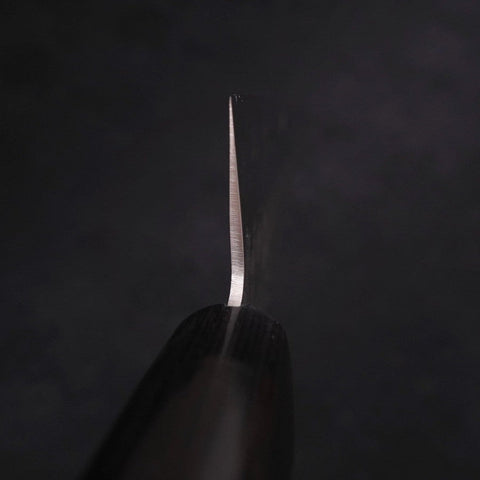 Santoku Blue Steel #2 Tsuchime Stainless Clad Western Handle 170mm