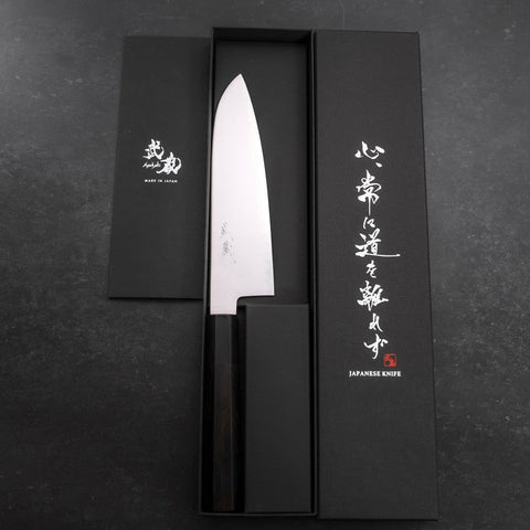 Santoku Chromax Polished Buffalo Ebony Handle 170mm