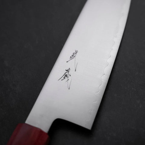 Santoku Chromax Polished Walnut Handle 170mm