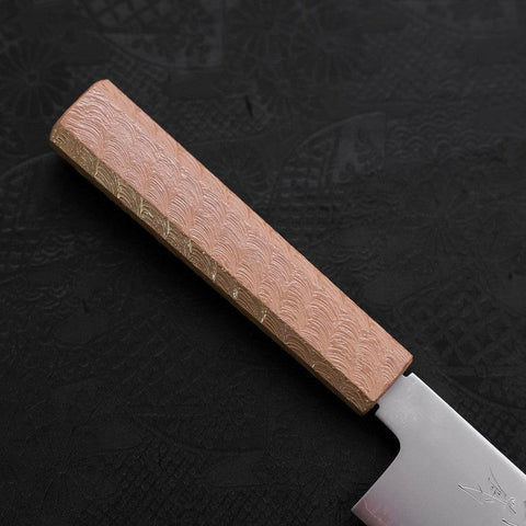Santoku Chromax Polished White Urushi Handle 170mm