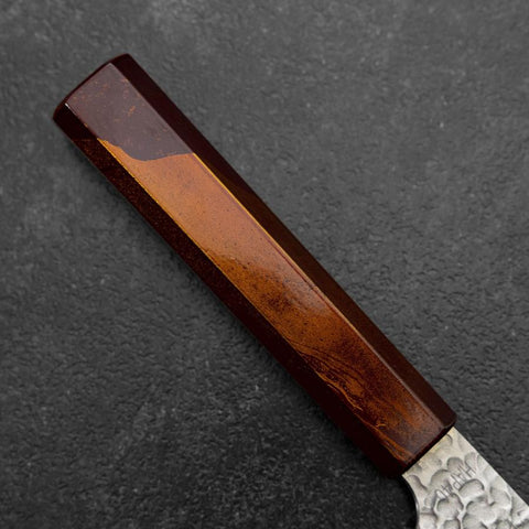 Santoku HAP-40 Tsuchime Red Urushi Handle 180mm